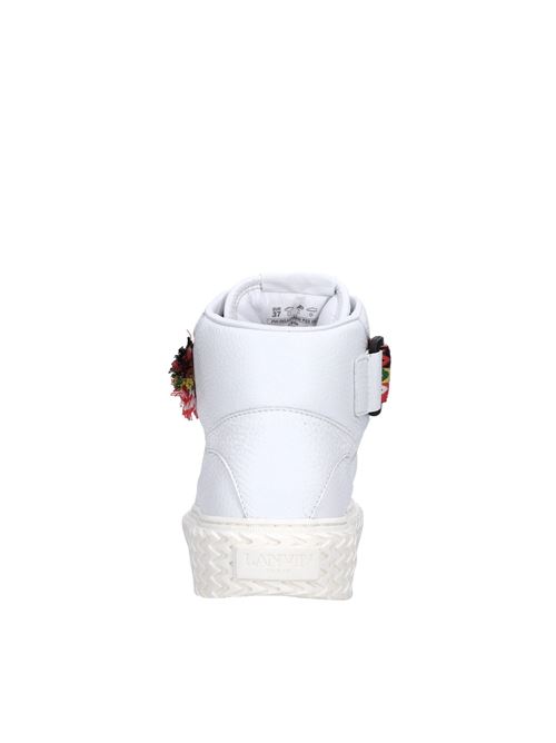Leather trainers LANVIN PARIS | FW-SKLK04-ADRI-P23BIANCO